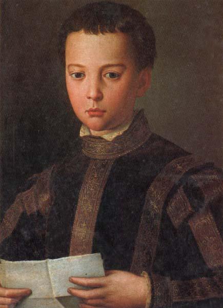 Agnolo Bronzino Portrait of Francesco I as a Young Man oil painting image